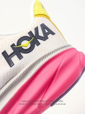 Hoka WOMEN'S CLIFTON 9 Shoe Running Sneaker EGGNOG / BLANC DE BLANC picture