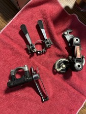 Vintage Bicycle Simplex Red Group Front Rear+shifters picture