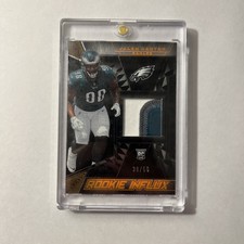 2023 Panini Black - Rookie Influx Materials Jalen Carter #RI-13 Citrine /50... picture