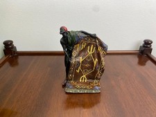 Fabulous bronze sculpture Arab with carpet Viennese style after Franz Bergman picture
