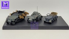 BOX OF 3 GERMAN MILITARY VEHICLES 1944 IXO ATLAS 1/43th picture