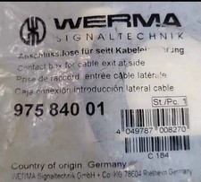 1P New WERMA 975 840 01 Signal Light picture