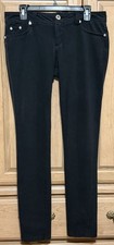 GUESS Black Jean Pants Women’s Size 30 Mid Rise Soft Stretch Skinny Pockets picture