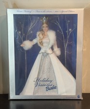 2003 Mattel Special Edition Winter Fantasy Barbie Christmas Holiday NRFB, SEALED picture