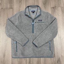 Patagonia Women's Retro Pile Marsupial 1/2 Zip Sweater Salg 22835 Sz XL picture