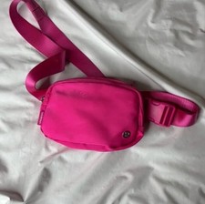 Lulu Everywhere Belt Bag 1L Sonic Pink Crossbody Waist Pack Fanny NWT picture