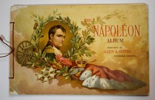 C. 1888 Allen & Ginter A21 Napoleon Album Tobacco Premium Complete Original picture