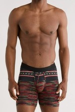 Stance Men's Underwear Butterblend Boxer Briefs Medium Rust NIP picture
