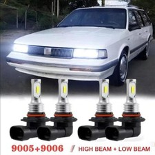 For Oldsmobile Cutlass Ciera 1987-1996 - 4pcs LED Bulbs Headlight Conversion Kit picture