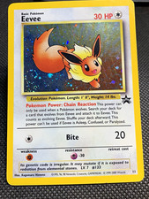 Eevee Wotc Promo Holo 11/53 Pokemon TCG Card w/ Swirl picture