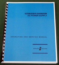 HP 6259B 6260B 6261B 6268B 6269B Operating & Service Manual w/ Protective Covers picture