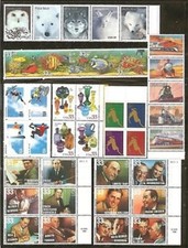 US 1999 Commemorative Year Set with 65 Stamps MNH picture