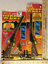 JA-RU Wild West Cap Rifle Lot 2 Lever Action Mini Pistol 2005 2006 Sealed picture
