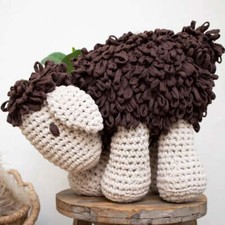 Hoooked DIY Crochet Kit  Sheep Robby Tabaco Brown PAK211-39 picture