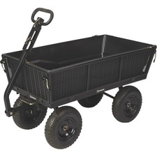 Strongway Steel Dump Cart With Removable Liner 1200-Lb. 9 Cu. Ft. Capacity picture