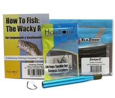 Harmony Fishing Wacky Rig Senko Kit (ZinkerZ, Weedless Hooks, Wacky Took, Guide) picture