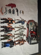 vintage 1991 kenner terminator 2 T2 figure and vehicle lot W/ weapons missile picture