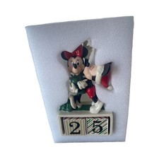 Lenox 859019 Disneys Mickey & Minnie Countdown Figurine by, Christmas Decorat... picture