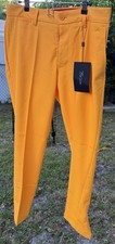 J. Lindeberg Men's 32x32 Warm Orange Athletic High Vent Chino Golf Pants picture
