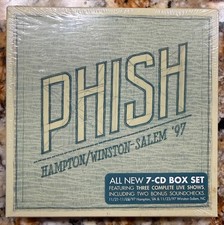 Phish Hampton/Winston-Salem '97 7-CD Box Set Brand New Sealed picture