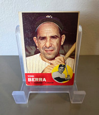 Topps 1963 Yogi Berra #340 New York Yankees MLB, VG picture