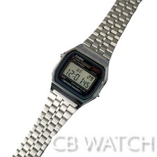 A159WA-N1D Vintage Casio  Sliver Digital Watch  A159 Made in Japan picture