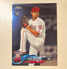 Topps 2018 Topps Chrome Shohei Ohtani Rookie White Jersey #150 Angels picture