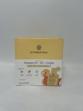 Cymbiotika Liposomal Vitamin D3 + K2 + CoQ10 28 ct Tangerine Immune Bone 10/2026 picture