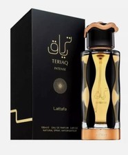 Teriaq Intense by Lattafa 3.4oz Eau de Parfum Unisex NEW SEALED Box picture