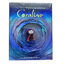 CORALINE (2009)  LIMITED EDITION  Includes 2 Free DVD's + 1 CD picture