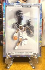 25-26 Topps Chrome NBA SSP Glass Canvas Shai Gilgeous-Alexander OKC Thunder 🔥 picture