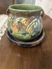 Vintage Roseville Blackberry Pottery Vase picture