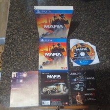 Mafia: Definitive Edition PS4 With Slipcover And Poster picture