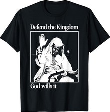 Leper King Warrior T-Shirt Featuring King Baldwin IV Design picture