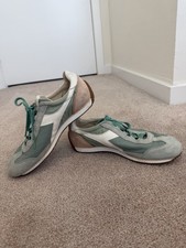 Diadora Heritage Equipe Italia Sneakers Iceberg Green Suede Size US 10 EUR 44 picture