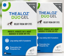 Duo Gel Thealoz 60 Single Dose Vials 2 Pack Dry Eye Relief. Exp. 2028 picture