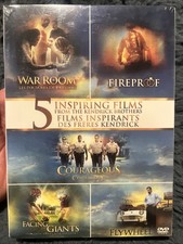 Courageous / Facing the Giants / Fireproof / Flywheel / War Room (DVD NEW w/ Rip picture