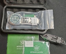 *NEW* Steeldive SD1970; 6105 Turtle Captain Willard; NH35; Green; USA LOCAL SALE picture
