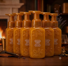 Bath & Body Works Farmhouse Pumpkin & Spice Foaming Hand Soap 8.75 oz [6 Pack] picture