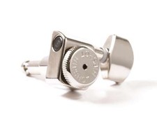 Hipshot Fender Drop-in Upgrade Directrofit locking 2-pin tuner kit, Nickel NEW picture