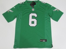 DeVonta Smith #6 Philadelphia Eagles Men's Game Jersey Kelly Green picture