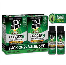 6 Can Fogger Bomb Insect Killer Bug Flies Roach Spider Indoor Bed Kill Shot Tick picture