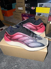 Yeezy 700 V3 Gray Black Pink Low Top Lace Up Men's Athletic Sneakers picture