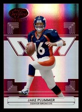 2006 Leaf Certified Materials #44 Jake Plummer Mirror Red #/100 picture