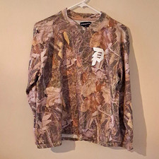 Primitive Skateboards Men Camo Long Sleeve Shirt Heavyweight Dirty P Logo Size L picture