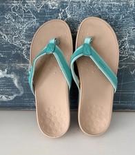 Vionic High Tide Teal Platform Flip Flop Women’s 11 Summer Sandals Slip On Shoes picture