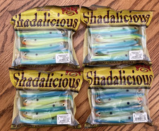 4 Pack Strike King Shadalicious 4.5 picture
