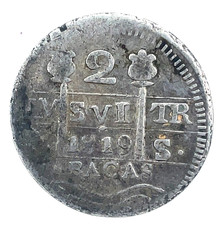 1819 BS Venezuela Caracas Silver 2 Reales Ferdinand VII Coin # 1 picture