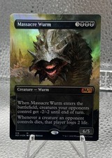 Massacre Wurm (Alternate Art) Core Set 2021 Foil picture