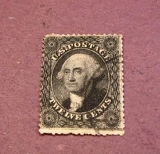 US Stamp Scott# 36 Washington 1851-61 C251 picture